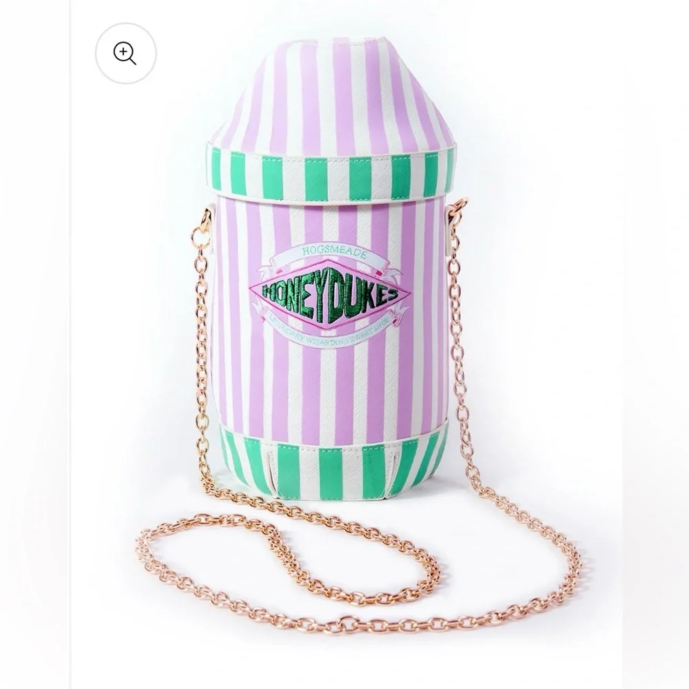 Limited Edition—Danielle Nicole x Harry Potter Honeydukes Cylinder Crossbody Bag - Picture 12 of 15